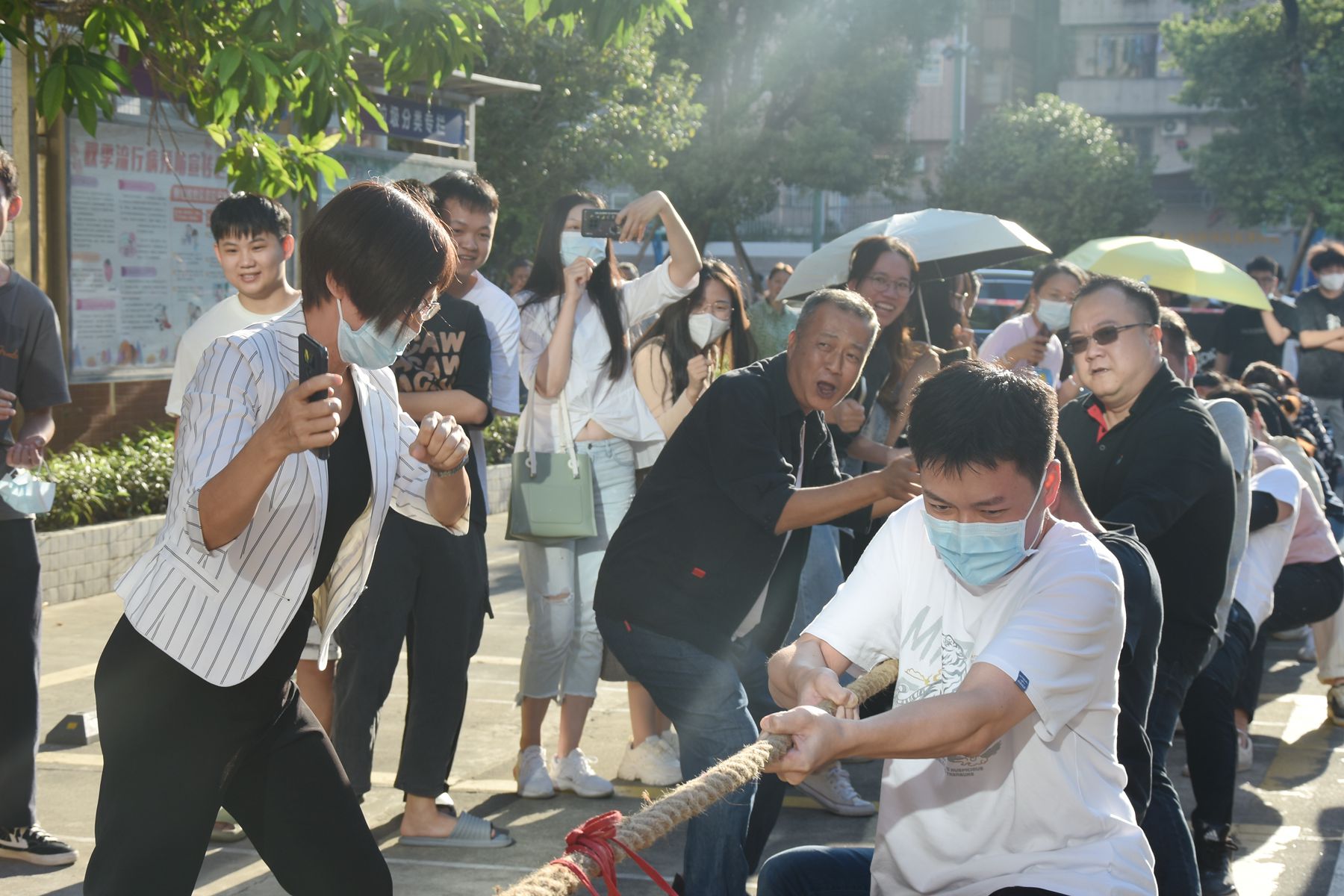 【重磅】“凝心聚力，喜迎二十大” 拔河比赛圆满收官